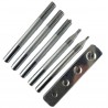 Puansonas rankinis spaudėms ir kniedėms art.8105-00