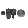Die set for stainless snap fasteners MONETA 12.5x12,5 mm
