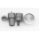 Die set for stainless snap fasteners MONETA 15x12,5 mm