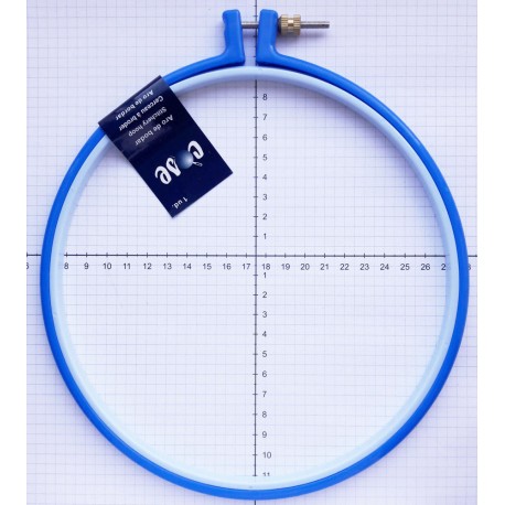 Plastikinis siuvinėjimo lankelis 20 cm