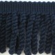 Acryl Fringes "Elastic-55" navy color/1 m