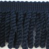 Acryl Fringes "Elastic-55" navy color/1 m