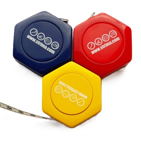 Automatic textile tape measure, length 150 cm, reversible