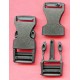 Plastic Buckle 15 mm art.15BIS black/1 pc.