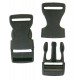 Plastic Single Adjustable Buckle art.152, 25 mm/1 pc.