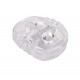Plastic Stopper for Cord art. 115 transparent/1 pc.