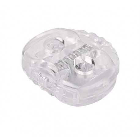 Plastic Stopper for Cord art. 115 transparent/1 pc.