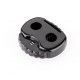 21105 Plastc stopper for cord art. 215/black/1 pc.