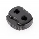 Plastic Stopper for Cord art. ST-7M/black/1 pc.