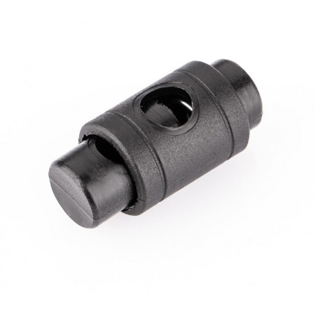 Plastic Stopper for Cord art.048/black/1 pc.