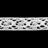 15465 Cotton Lace Trim art.C054/14/white/1 m