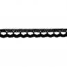 Cotton Lace Trim art.S01/11mm black/1 m
