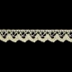 15385 Cotton Lace Trim art.S11/15mm/beige/1 m