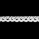 Cotton Lace Trim 8mm art.S03/white/1 m