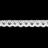 Cotton Lace Trim 8mm art.S03/white/1 m