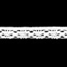 Cotton Lace Trim 10mm art.S12/white/1 m