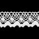 Cotton Lace trim art.S06/31mm, white/1 m