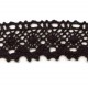 Cotton Lace Trim art.S06/31mm, black/1 m