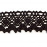Cotton Lace Trim art.S06/31mm, black/1 m