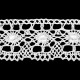 Cotton Lace Trim art.S07/47mm, white/1 m