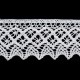 Cotton Lace Trim art.S10/55mm, white/1 m