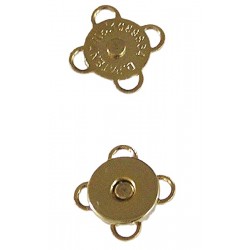 Užsegimas magnetinis prisiuvamas 10.5 mm/aukso sp./1 vnt.