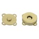 Užsegimas magnetinis prisiuvamas 18x4 mm/geltonas/1 vnt.