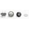 Magnetic Snap Fasteners 14/18 mm nickel/1 pc.