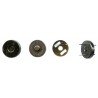 Magnetic Snap Fasteners 18 mm, black nickel/1 pc.