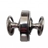 Magnetic Snap Fasteners 18 mm with 2 rivets/nickel/1 pc.