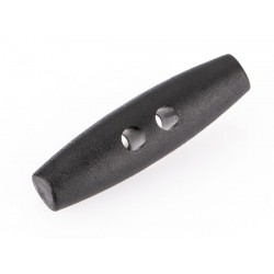 Cord end-button art.B35 black/ 1 pc.