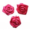 Satin Rose 2 cm color - pink/1 pc.