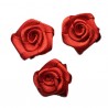 Satin Rose 2 cm color - red/1 pc.
