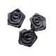 Satin Rose 2 cm color - gray/1 pc.