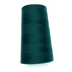 Spun Polyester Sewing Thread 50 S/2 (140) color 010-black green/4500 Y