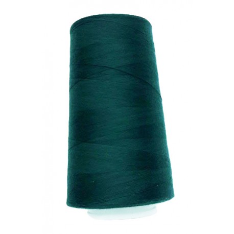 Spun Polyester Sewing Thread 50 S/2 (140) color 010-black green/4500 Y