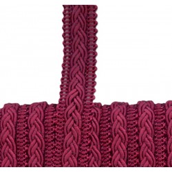 Fancy Galloon braid 12mm art.02075.125 cherry color/1m
