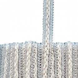 Fancy Galloon braid 12mm art.02075.341 grey/1m
