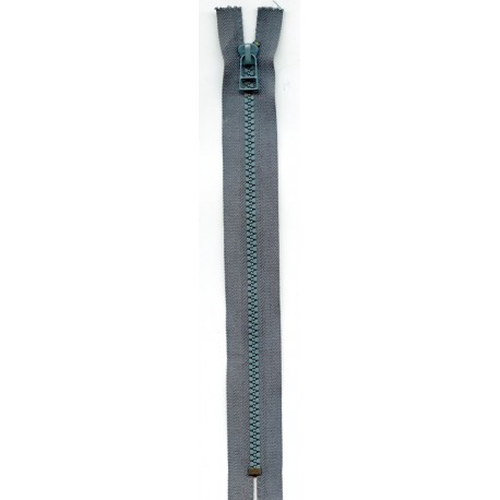 Plastic Zipper P60 25 cm length, color T-74 - green