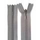 Invisible Zipper 55 cm color 204 - brownish gray/1 pc.