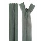 Invisible Zipper 55 cm color 562 - light olive/1 pc.