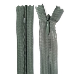 Invisible Zipper 55 cm color 562 - light olive/1 pc.