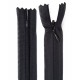 Invisible Zipper 55 cm color 580 - black/1 pc.