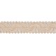 Dekoratyvinė juostelė LPE-518, spalva PE-80 - grietinės/1m