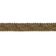 Decorative edging braid LPE-518, color PE-16/35 - bright brown/golden brown/1m