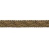 Decorative edging braid LPE-518, color PE-16/35 - bright brown/golden brown/1m