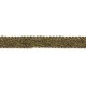 Decorative edging braid LPE-518, color PE-16/35 - olive/golden brown/1m