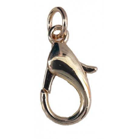 Metal Snap Hook art.3233653/42/06mm gold/1 pc.