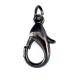 Metal Snap Hook art.3233690/42/06mm black nickel/1 pc.