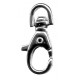 Metal Snap Hook art.KR304/08 mm nickel/1 pc.
